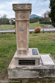 <center>Roquebrune-sur-Argens. </center>Chapelle Saint-Pierre-in-Vallis. Elle a été inaugurée en 2013 par le maire Luc Jousse et l'Alliance Générale des Arméniens du Var-Est. Sculptée par l'atelier Prete.