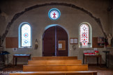 <center>Roquebrune-sur-Argens. </center>XIIIe siècle : Existence présumée d'un lieu de culte dédié à Notre Dame à l'emplacement de la chapelle actuelle.
Fin XVIe siècle : Arrivée de Jean-Baptiste Corsi, ermite génois venu de Lérins. Il meurt vers 1610, et ses restes seront transférés dans la chapelle en 1766.
1649 : Les travaux de construction de la chapelle actuelle sont terminés.
1651: Construction d'un ermitage attenant à la chapelle. Des ermites se succéderont jusqu'en 1704, suivis par des religieux.
1656: Le sanctuaire s'enrichit d'un autel et d'un retable en bois doré encadrant une Pietà offerte, dit-on, par Mazarin.
1707: Adjonction d'une halle (ancienne chapelle des ex-voto) à la chapelle (photo).