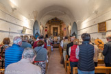 <center>Le groupe folklorique du Lou Rampeù. </center>La grande famille du Rampeù s’est retrouvée à la chapelle Sainte-Anne pour assister à la messe célébrée par le curé Jean-Paul Gouarin.