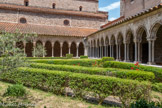 <center>L'abbaye Sainte-Marie-d'Arles-sur-Tech </center>Un document de 778, le premier indiquant cette abbaye, nous apprend qu'elle a été détruite. En 820 une deuxième abbaye fut fondée, dédiée à Sainte-Marie, celle là même qui est toujours visible aujourd'hui. Louis Ier le débonnaire (le Pieux, fils de Charlemagne) accorda à Castellanus et à sa communauté déjà importante la protection royale par une charte du 17 septembre 821. Durant le IXe siècle les normands débarquent sur la côte rocheuse et remonte la vallée du Tech. Ils pillent l'abbaye d'Arles et massacrent au passage quelques moines. Parmi les dégâts occasionnés, le clocher fut détruit. Vers 850-870 l'abbé était Hilpéric, le cinquième. Entre 967 et 963, l'abbé Arnulfe rapportera de Rome des reliques authentifiées de St Abdon et St Sennen qui vaudront à Arles le surnom de 