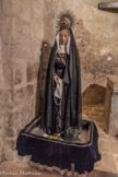 <center>L'abbaye Sainte-Marie-d'Arles-sur-Tech </center>Vierge des douleurs.
