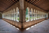 <center>L'abbaye Sainte-Marie-d'Arles-sur-Tech </center>Un édifice plus grand fut ensuite érigé par le moine Amelius Maurell et le prêtre Clodesinde, édifice consacré inachevé en 1046. En 1235 le premier conflit d'importance eu lieu entre les moines et les habitants de la ville. Pour manifester leurs désaccords ils refusèrent de rendre hommage à Arnald Ier, l'abbé. L'évêque d'Elne, Bernard de Berga et Nunyo Sanche qui gouvernait le Roussillon à cet époque (Royaume de Majorque) durent intervenir pour faire rétablir la paix. Face à ces évènements, l'abbé décida de vendre à Nunyo Sanche le village qui s'était formé sur les lieux ou Castellanus était devenu ermite, c'est à dire 