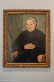 <center>Musée d'Art Moderne de Céret</center>Aristide Malllol (1861-1944)
Portrait d'une catalane 1885
Huile sur toile. Dessinateur précoce, Maillol poursuit sa formation à Paris en 1882. George-Daniel de Monfreid lui fait découvrir les artistes d'avant-garde : Van Gogh, Émile Bernard et surtout Gauguin. Il rencontre également Henri Matisse et Louis Valtat.
Avec la reconnaissance artistique de Maillol, nombre d'artistes viennent expressément jusqu'à Banyuls pour le rencontrer dans son atelier de la métairie.
