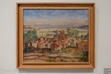 <center>Musée d'Art Moderne de Céret</center>Frank Burty Haviland (1886-1971)
Céret, la vieille ville v. 1912-1913
Huile sur isorel.
