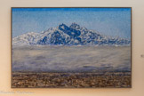 <center>Musée d'Art Moderne de Céret</center>Vincent Bioulès (1938, Montpellier)
Le Canigou 2005-2006
Huile sur toile