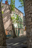 <center>Céret</center>Le boulevard Lafayette. Immeuble où furent hébergés Braque et Picasso par Soutine.
