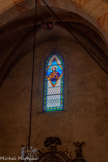 <center>Notre-Dame de la Réal.</center>Saint Joseph. Vitraux de Rapp, Toulouse, 1941.