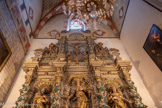 <center>Notre-Dame de la Réal.</center>Le retable de Notre-Dame-du-Pont (XVIIIe).