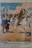 <center>Rivesaltes</center>Caricature allemande sur la mission Viviani-Joffre en Amérique. Elevé à la dignité de Maréchal de France, il conduit début 1917 avec Viviani la mission française aux USA et hâte par ses conseils et son prestige la création puis l'envoi du corps expéditionnaire américain en Europe qui favorisera la victoire finale en 1918.