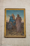 <center>L'abbatiale de Saint-Gilles. </center> La fuite en Egypte.