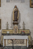 <center>L'abbatiale de Saint-Gilles. </center> Autel de Sainte Thérèse.