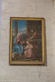 <center>L'abbatiale de Saint-Gilles. </center> La Sainte Famille dans l'atelier de saint Joseph.
