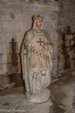 <center>La crypte de l'abbatiale de Saint-Gilles. </center> Saint Louis.