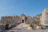 <center>Villefranche-sur-Mer. La Citadelle Saint-Elme</center> Entrée.