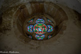 <center>Châteauneuf-du-Pape.</center> L'église Notre Dame de l'Assomption. Porche d'entrée.